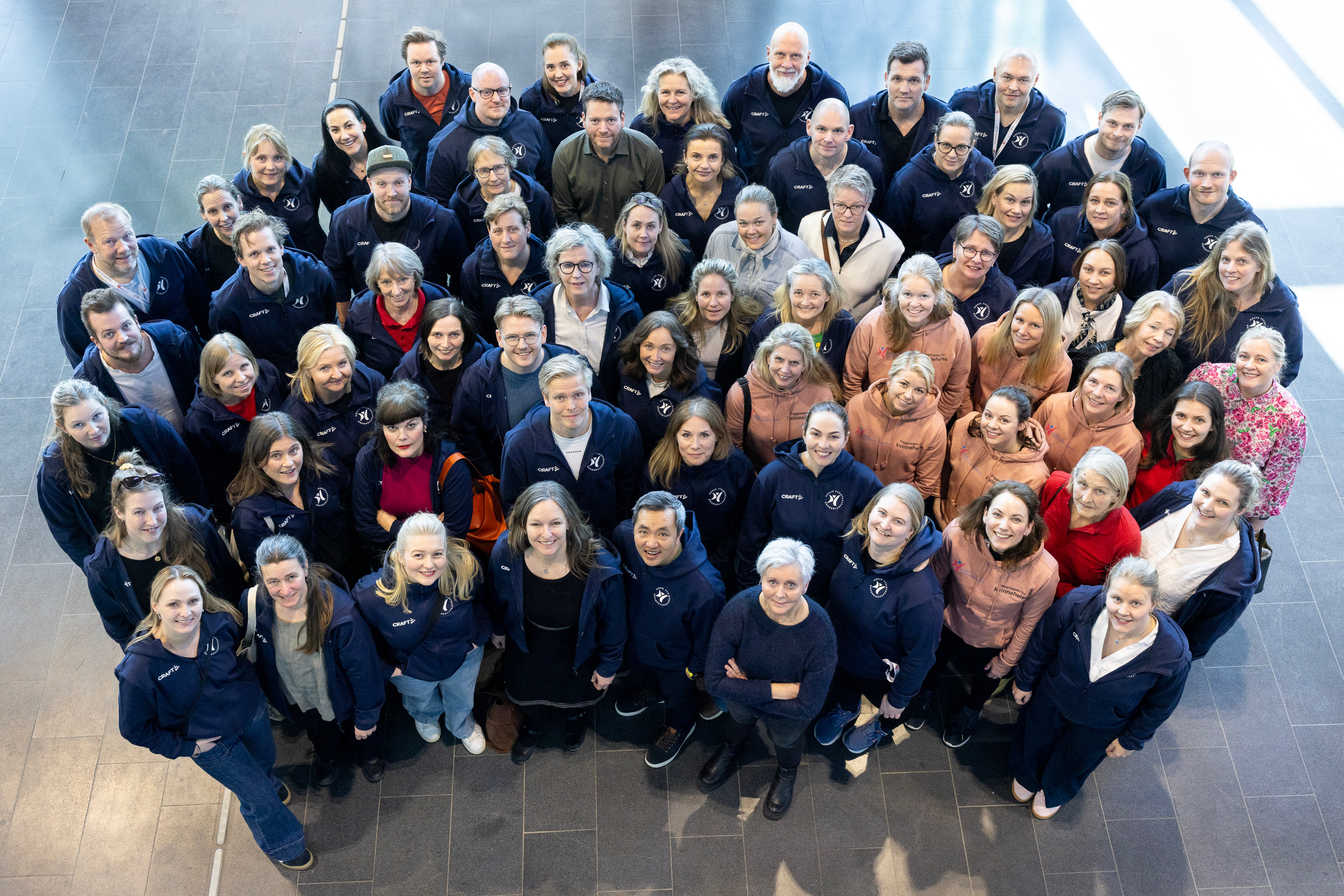 Faggruppene gruppebildet